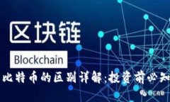 虚拟币与比特币的区别详